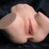 Free Shipping I 4.15kgPlatinum Silicone Butt Model withDual Openings - Ultra-RealisticSkin Texture